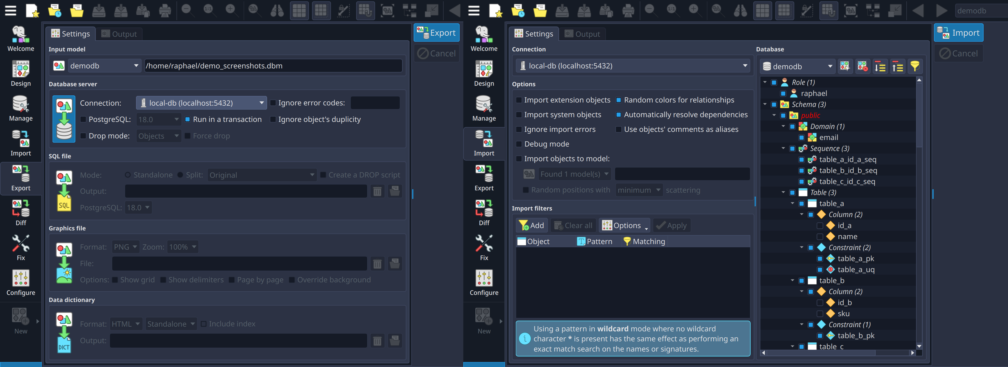 Forward and reverse engineering