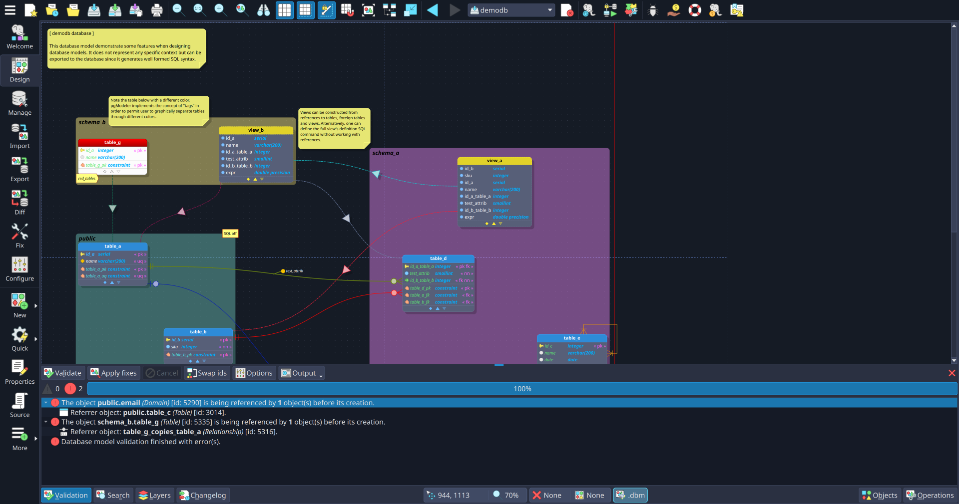 Don't get surprises when exporting your model. Validate it!
