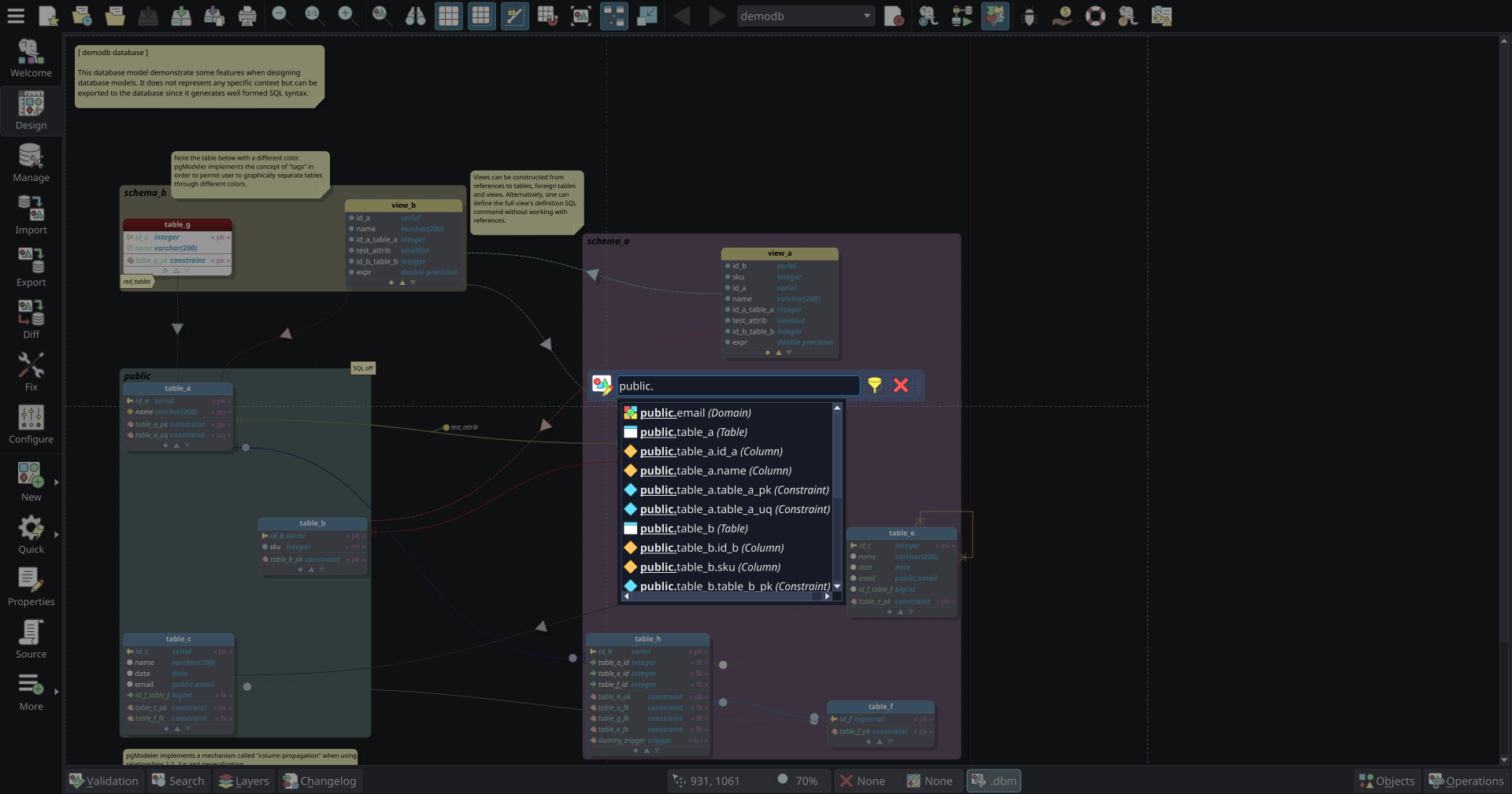Quickly search and edit database objects (paid version exclusive feature)!
